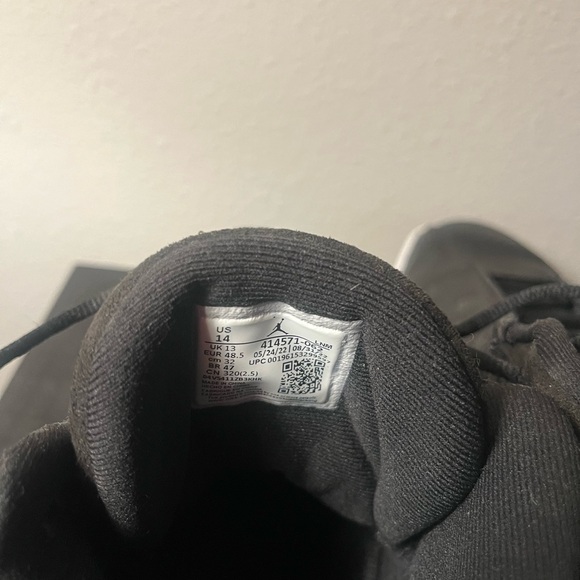 Air Jordan 13 Retro Playoff 2023 Black High-Top Sneakers Size 14 - Picture 6 of 8